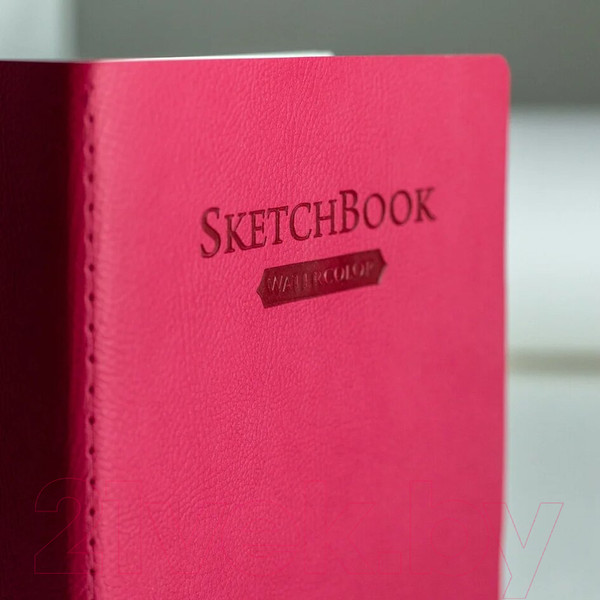 Изображение товара Скетчбук Малевичъ Veroneze / 401499 (18л, розовый)