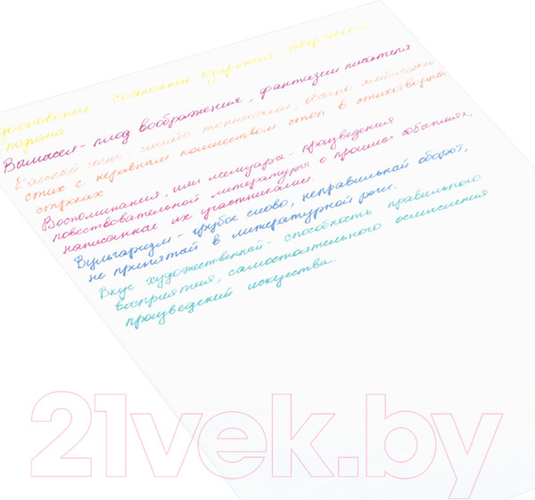 Изображение товара Набор гелевых ручек Юнландия Металлик / 142801 (6шт)