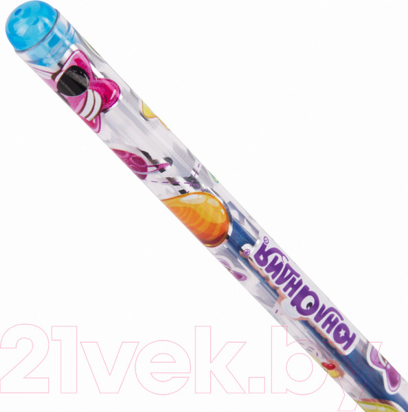 Изображение товара Набор гелевых ручек Юнландия Блестки / 142802 (6шт)