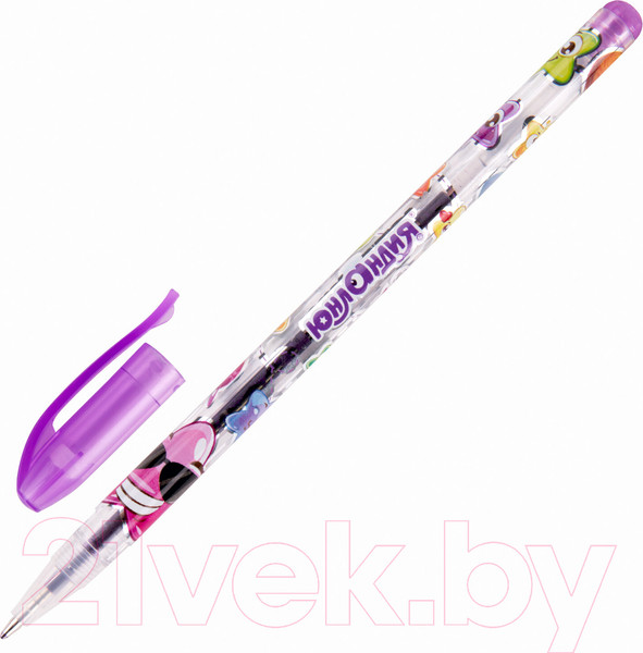 Изображение товара Набор гелевых ручек Юнландия Блестки / 142802 (6шт)