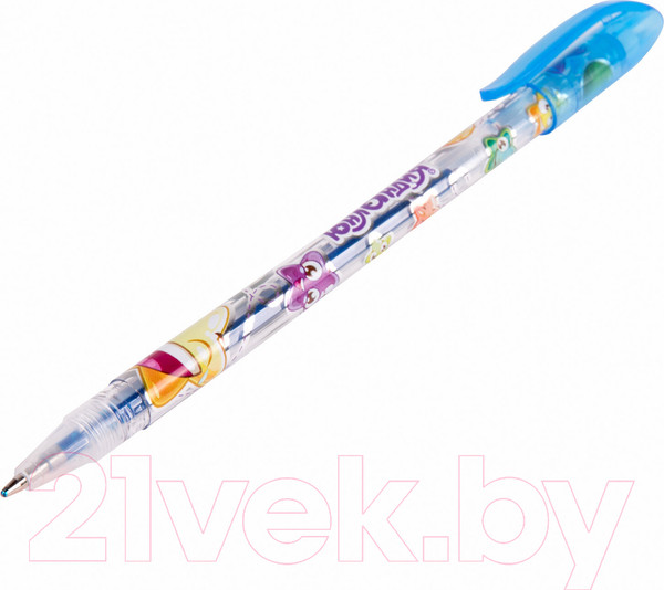 Изображение товара Набор гелевых ручек Юнландия Блестки / 142802 (6шт)