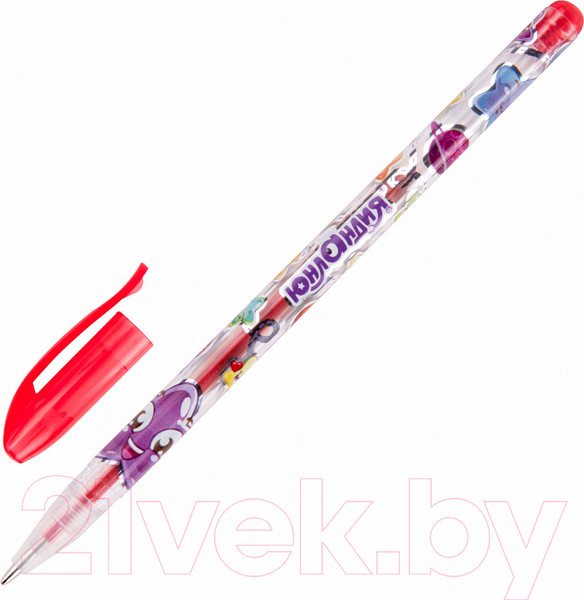 Изображение товара Набор гелевых ручек Юнландия Блестки / 142802 (6шт)