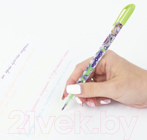 Изображение товара Набор гелевых ручек Юнландия Пастель / 142803 (6шт)