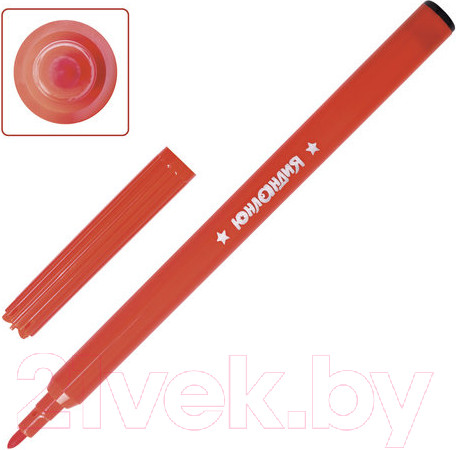 Изображение товара Фломастеры Юнландия Уроки рисования / 151416 (12шт)