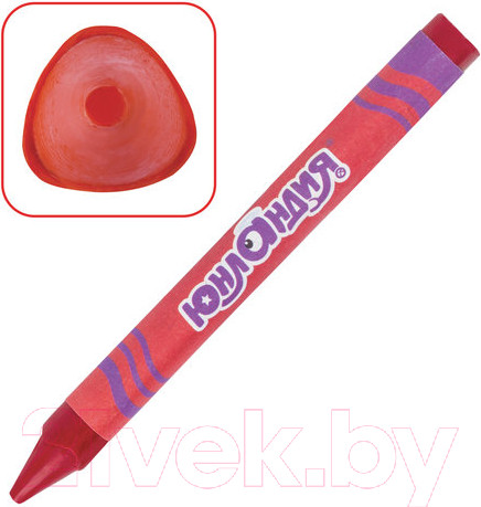 Изображение товара Восковые мелки Юнландия Юнландик и мудрый лис / 227291 (24шт)