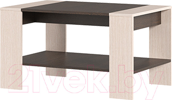 Изображение товара Журнальный столик Стендмебель Рио 2 (дуб белфорт/венге)