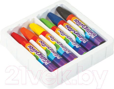 Изображение товара Восковые мелки Юнландия Юнландик и индийский слон / 227296 (6шт)