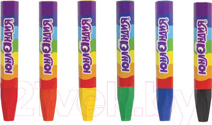 Изображение товара Восковые мелки Юнландия Юнландик и индийский слон / 227296 (6шт)