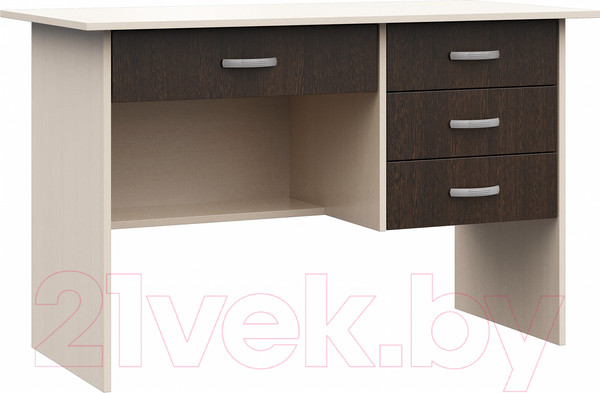 Изображение товара Письменный стол Стендмебель Сити (дуб белфорт/венге)
