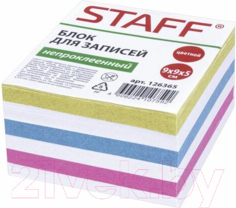 Изображение товара Блок для записей Staff 126365