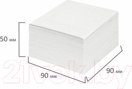Изображение товара Блок для записей Staff 126574 (белый)