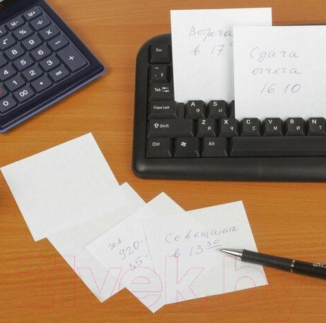 Изображение товара Блок для записей Staff 126574 (белый)