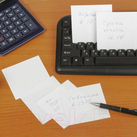 Изображение товара Блок для записей Staff 129193 (белый)