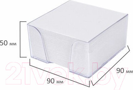 Изображение товара Блок для записей Staff 129194 (белый)