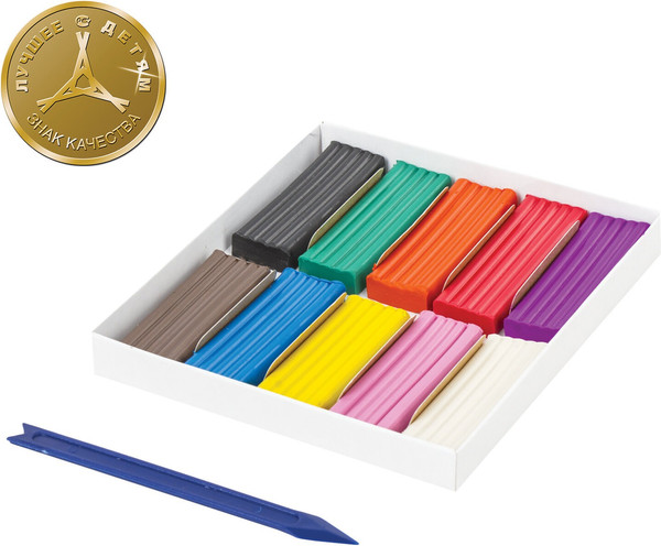 Изображение товара Пластилин Юнландия Юный волшебник / 105722 (10цв)