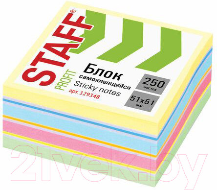 Изображение товара Блок для записей Staff 129348