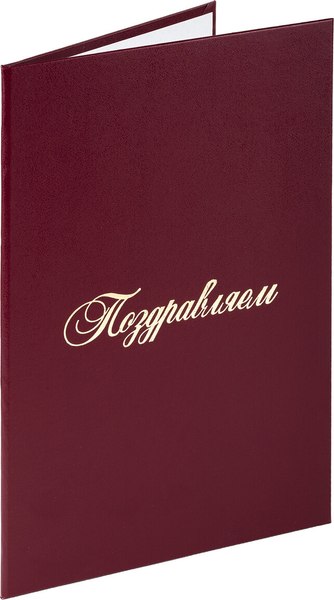 Изображение товара Папка адресная Staff Basic Поздравляем / 129578