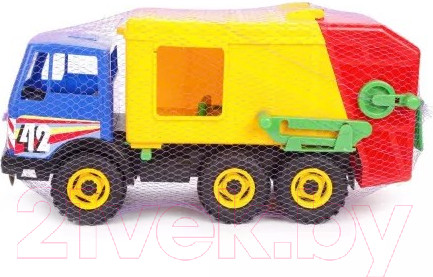 Изображение товара Мусоровоз игрушечный Лена 08812