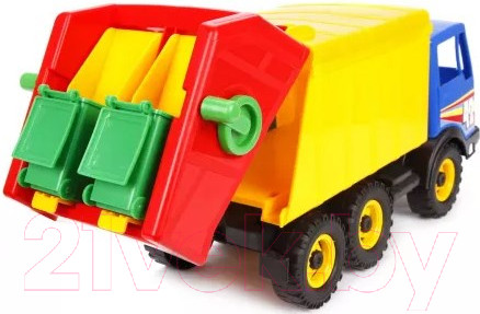 Изображение товара Мусоровоз игрушечный Лена 08812