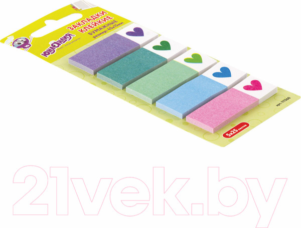 Изображение товара Стикеры канцелярские Юнландия Сердечки / 111360