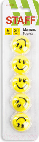 Изображение товара Набор магнитов Staff Basic Смайлик / 237483