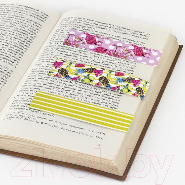 Изображение товара Набор закладок Юнландия Тропики / 111637 (6шт)