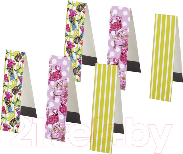 Изображение товара Набор закладок Юнландия Тропики / 111637 (6шт)