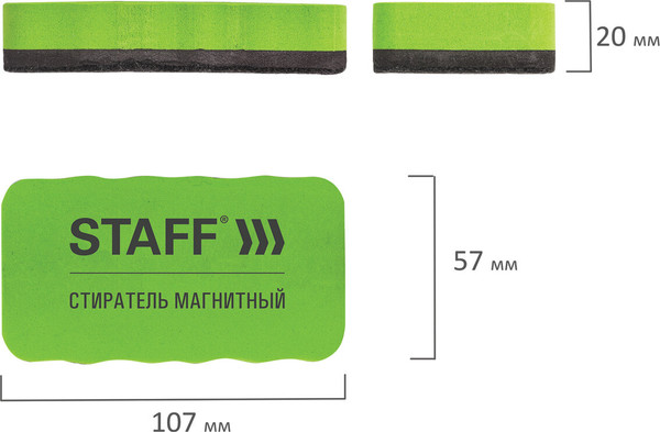 Изображение товара Стиратель для доски Staff Basic / 236750