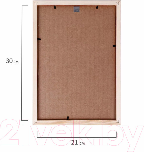 Изображение товара Рамка Staff 21x30 / 390716 (темно-коричневый)