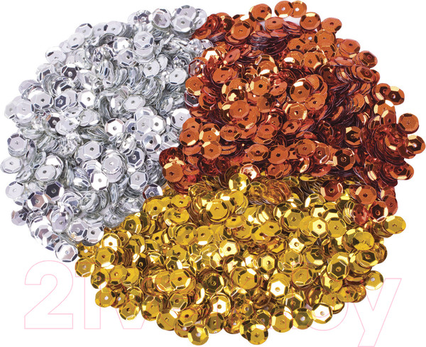 Изображение товара Набор пайеток декоративных Остров Сокровищ Классика / 661272