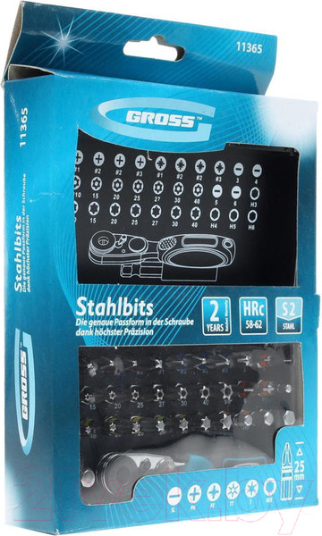 Изображение товара Набор бит Gross 11365