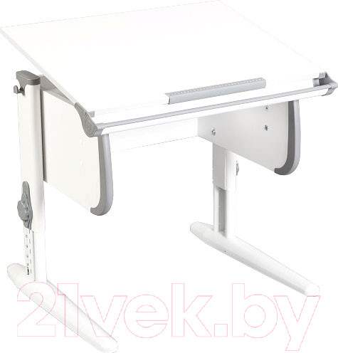 Изображение товара Парта Дэми СУТ.24 (белый/серый)