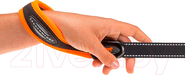 Изображение товара Поводок Ferplast Ergofluo Matic G20/120 (оранжевый)