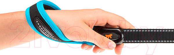 Изображение товара Поводок Ferplast Ergofluo Matic G25/120 (голубой)