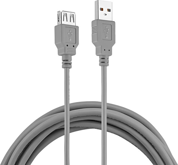 Изображение товара Кабель Buro BHP RET USB AF30 (3м, серый)