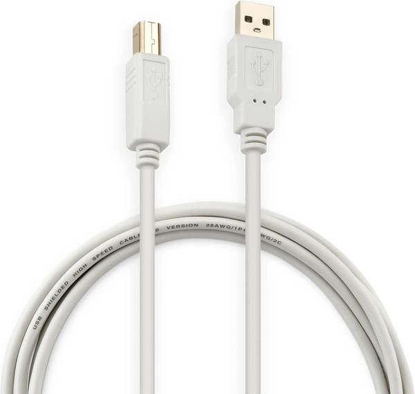 Изображение товара Кабель Buro USB2.0-AM/BM-5M-MG (5м)