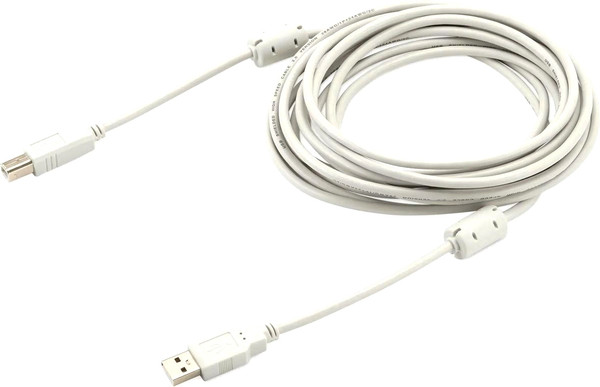 Изображение товара Кабель Buro USB2.0-AM/BM-5M-MG (5м)