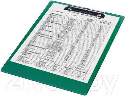 Изображение товара Планшет с зажимом Brauberg Number One / 232222 (зеленый)