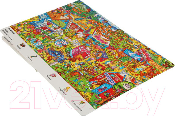 Изображение товара Развивающая книга Умка Виммельбух. В мире животных. Найди и покажи