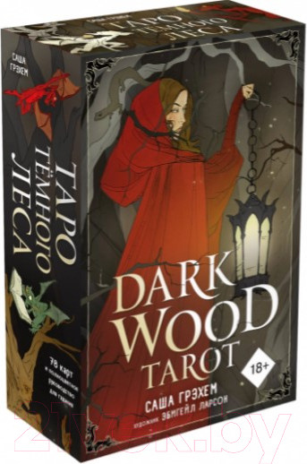Изображение товара Гадальные карты Эксмо Таро Темного леса 78 карт и руководство в подарочном футляре (Грэхем С.)