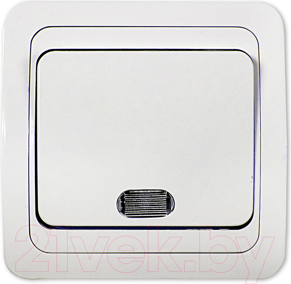 Изображение товара Выключатель INhome Classico 2121 / 4680005959853 (белый)