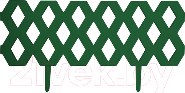 Изображение товара Изгородь декоративная Park Ромб / 999137 (темно-зеленый)