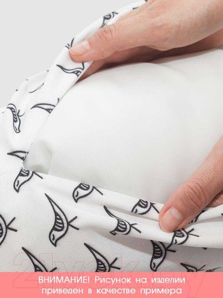 Изображение товара Подушка декоративная JoyArty Будничный зигзаг / pcu_4316