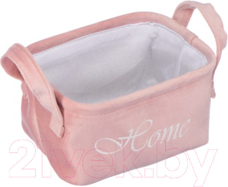 Изображение товара Корзина Handy Home Велюр 210x160x120 / LIS-33 S (розовый)
