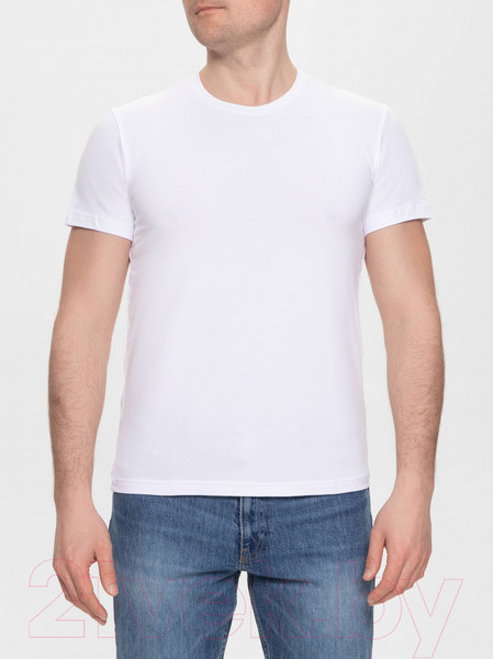 Изображение товара Футболка Alfa Man 6600 (р-р 188-104, белый)