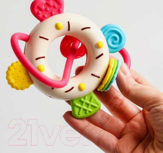 Изображение товара Набор погремушек Крошка Я Сладости с прорезывателем / 4609251