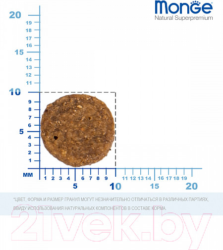 Изображение товара Сухой корм для кошек Monge Cat BWild Grain Free Adult Лосось и горох (1.5кг)