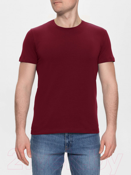 Изображение товара Футболка Alfa Man 6600 (р-р 188-108, бордовый)