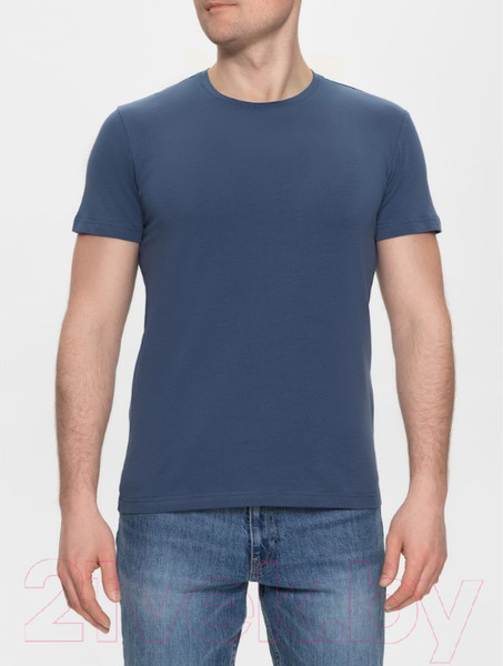 Изображение товара Футболка Alfa Man 6600 (р-р 182-188/112, джинс)