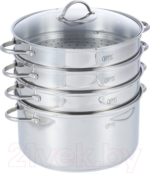 Изображение товара Кастрюля-пароварка Gipfel Donella 1813